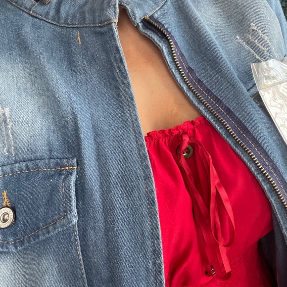 Aimeite  Blue Jean Jacket - Picture 11 of 13